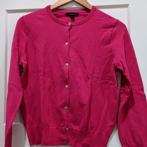 Lands End supima cotton cardigan